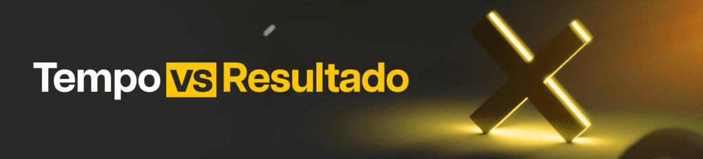 Infográfico comparativo entre contrato de presença e contrato de resultado.